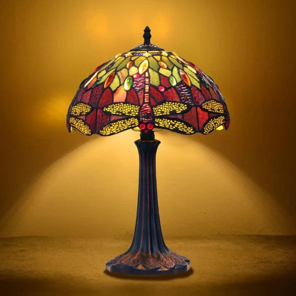 Tiffany Dragonfly Lamps - Stained Glass Dragonfly Lamps