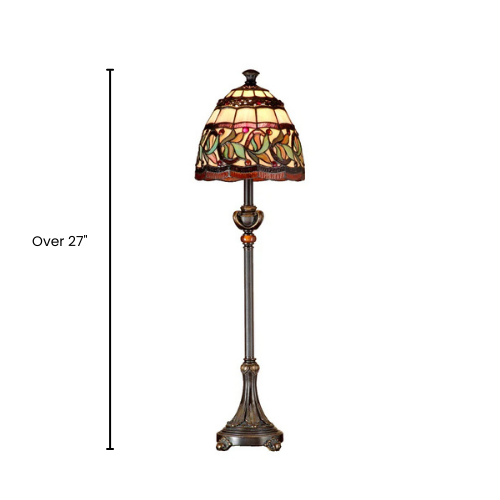 tiffany lamps over 27" height