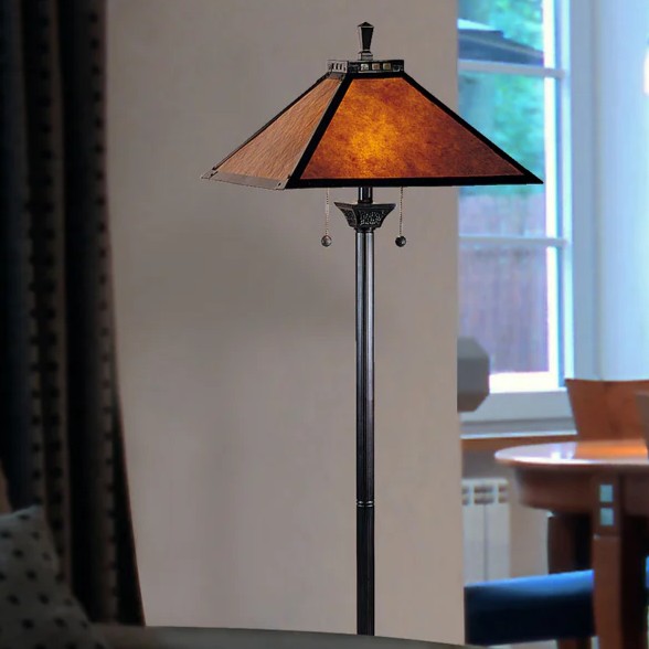 Tiffany Lamps by Material - Mica, Agate & Art Glass Lamps