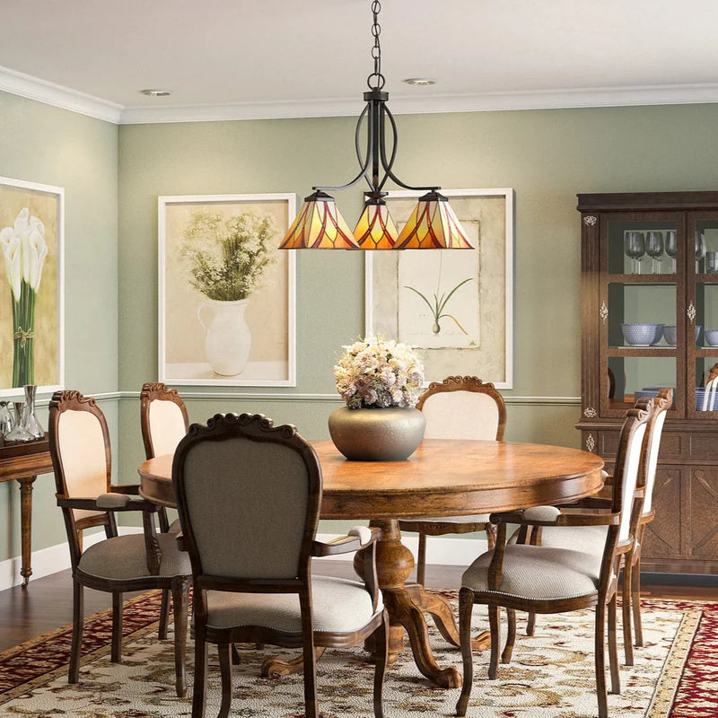 Tiffany Chandeliers | Stained Glass Chandeliers