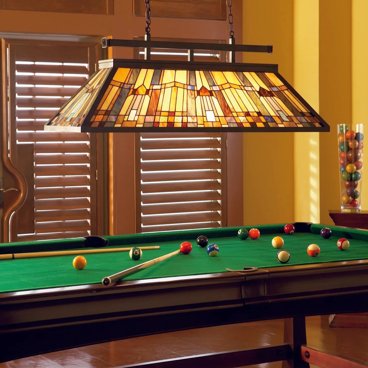 Tiffany Billiard Lamps