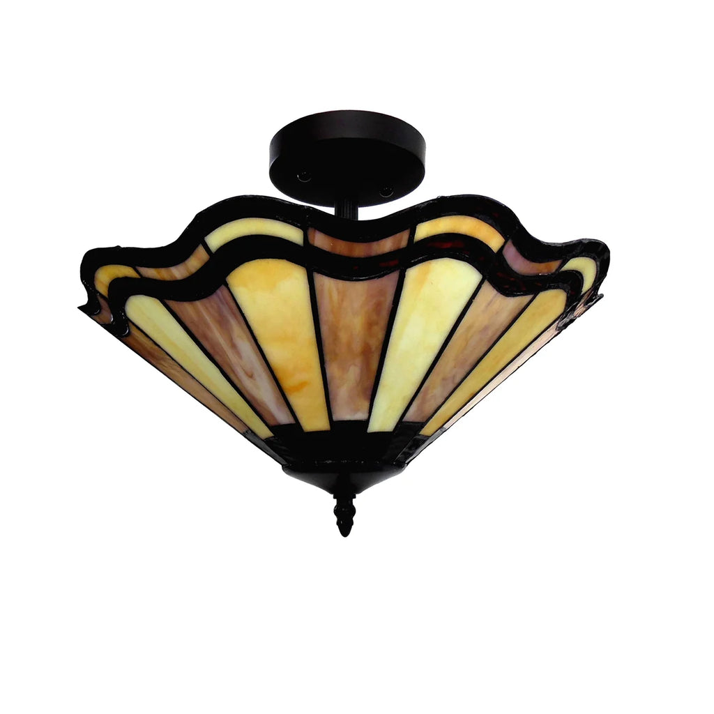 Chloe Heidi Semi-Flush Ceiling Light