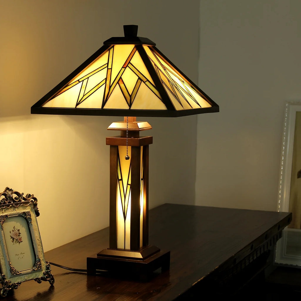 Chloe Lamorak Double Lit Table Lamp