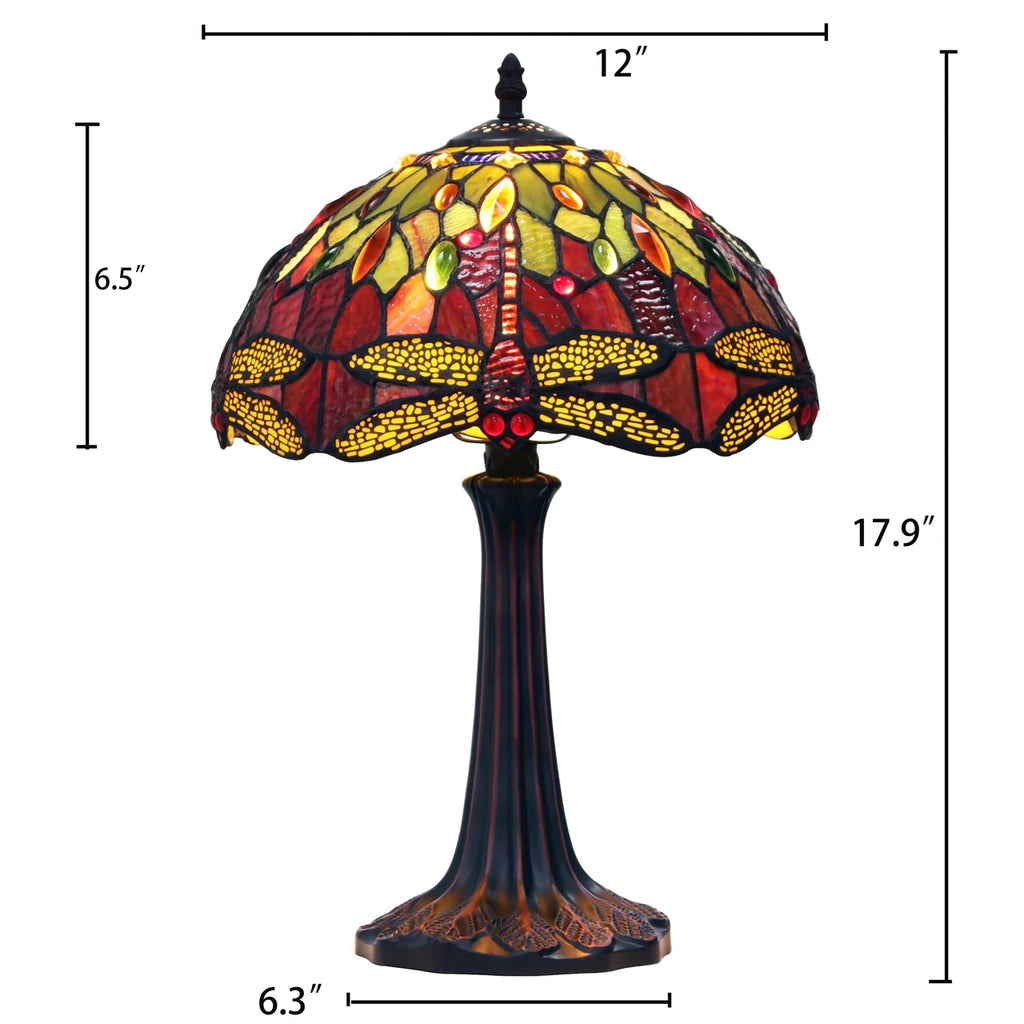 Chloe Empress One-Light Dragonfly Table Lamp