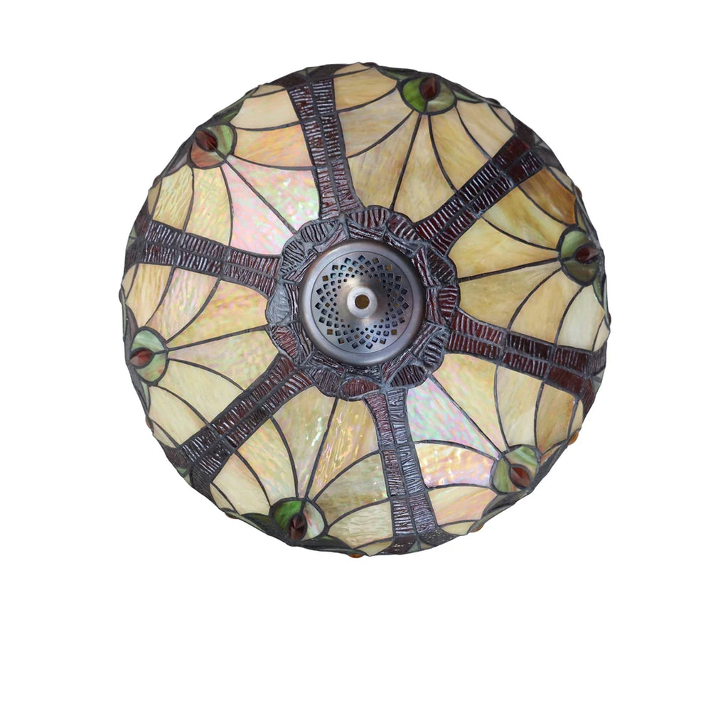 Rush Lamp Invert Chloe Adia Inverted Pendant Lamp Stained Glass Tiffany Pendant Light ...