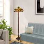 Chloe Cora Victorian 2-Light Floor Lamp