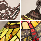 Dragonflies: Chloe Anisoptera Purity Reading Floor Lamp