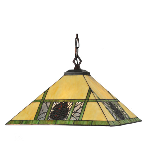 Meyda Tiffany Pinecone Ridge Pendant