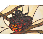 Meyda Tiffany Pinecone Mission Floor Lamp