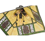 Meyda Tiffany Pinecone Mission Pendant Lamp