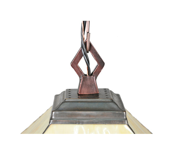 Meyda Tiffany Pinecone Mission Pendant Lamp