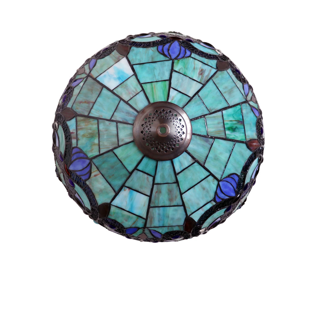 Chloe Double-Lit Carousel Table Lamp