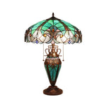 Chloe Seaside Victorian Double-Lit Table Lamp