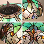 Chloe Seaside Victorian Double-Lit Table Lamp