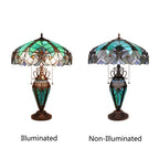 Chloe Seaside Victorian Double-Lit Table Lamp