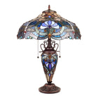 Chloe Lydia 3-Light Victorian Table Lamp