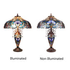 Chloe Lydia 3-Light Victorian Table Lamp