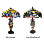 Dragonflies: Chloe Dragonfly Double-Lit Table Lamp