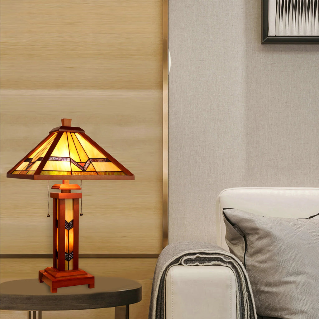 Chloe Alexander Double Lit Table Lamp