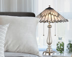 Dale Tiffany Jensen Tiffany Table Lamp - Stained Glass Jensen Tiffany Table Lamp Room Setting