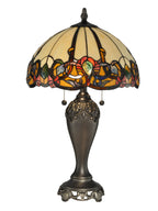 Dale Tiffany Northlake Table Lamp - Stained Glass Northlake Table Lamp