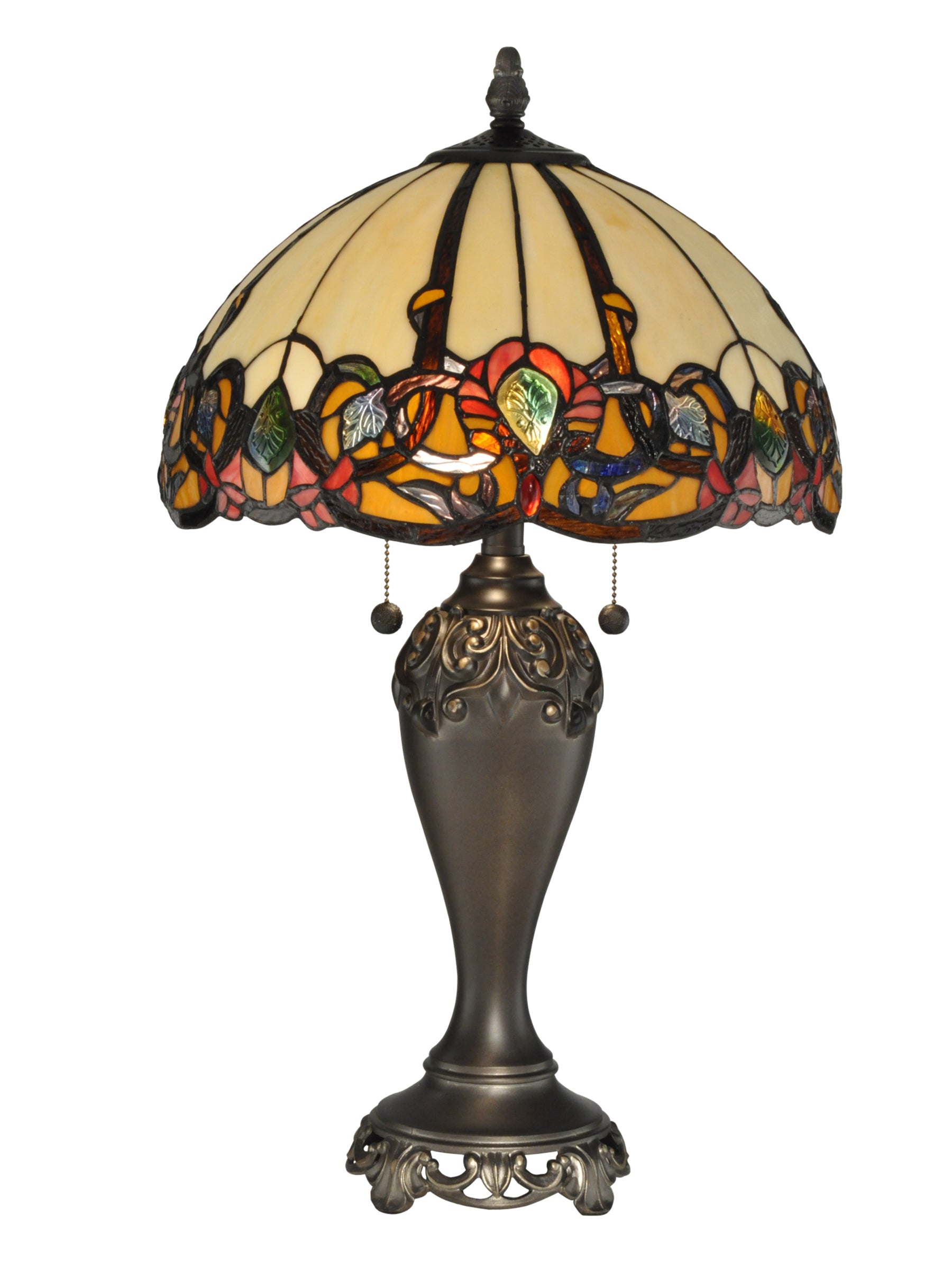 Dale Tiffany Northlake Table Lamp - Stained Glass Northlake Table Lamp