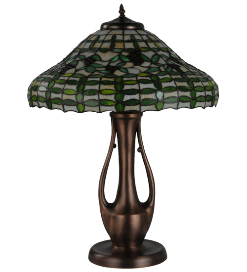 Meyda Tiffany Guirnalda Table Lamp - Stained Glass Guirnalda Table Lamp Turned Off