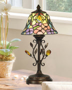 Dale Tiffany Crystal Peony Accent Lamp