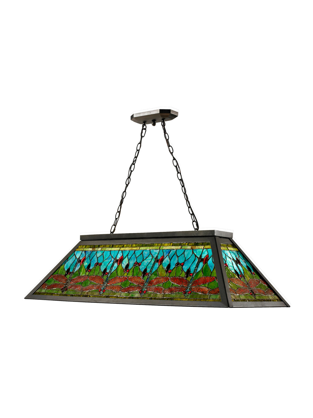 Dale Tiffany Glade Pool Table Island Light