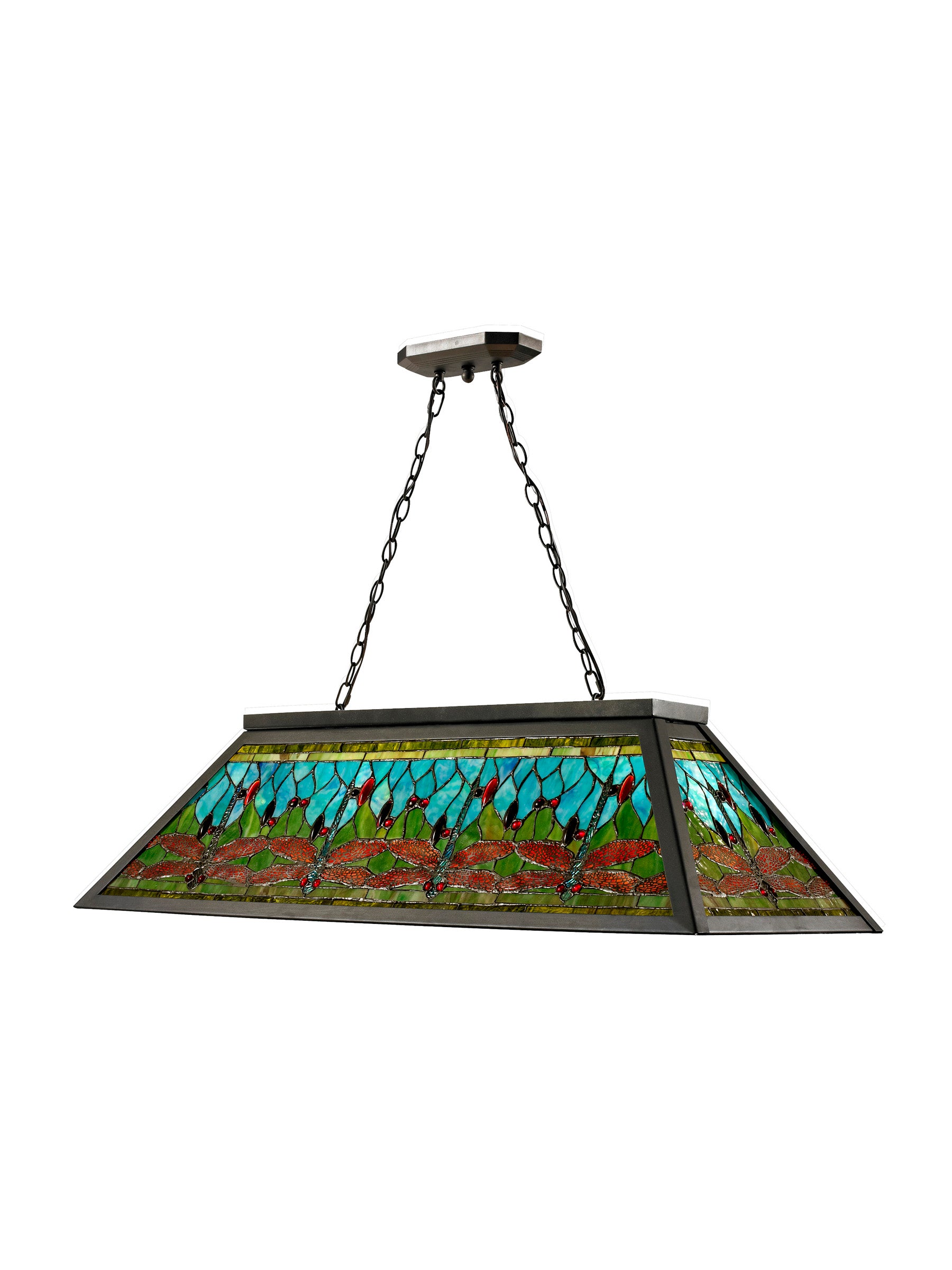 Dale Tiffany Glade Pool Table Island Light