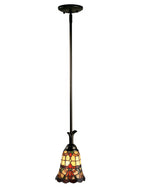 Dale Tiffany Freeport Mini-Pendant - Stained Glass Freeport Mini-Pendant