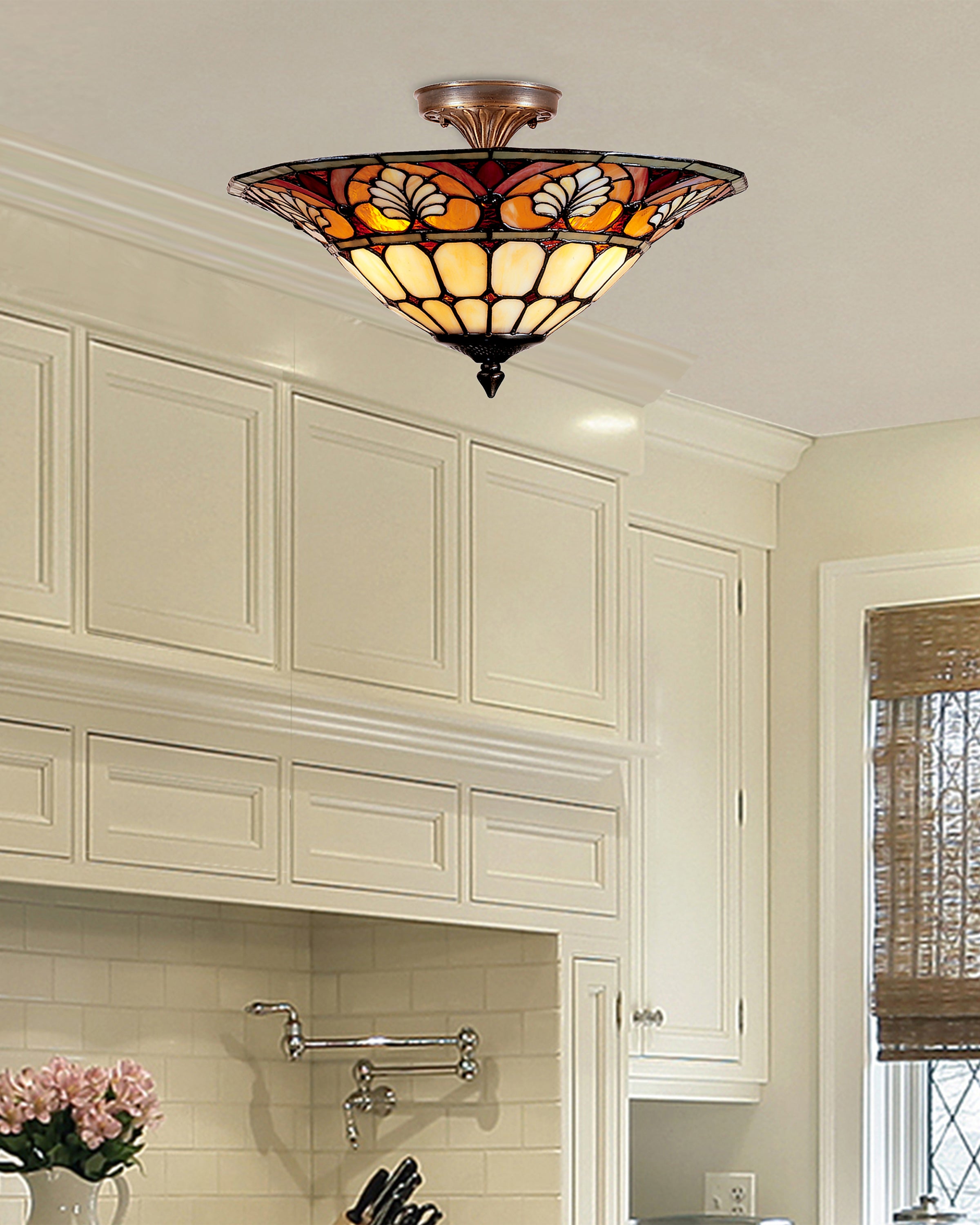 Dale Tiffany Dylan Tiffany Flush Mount
