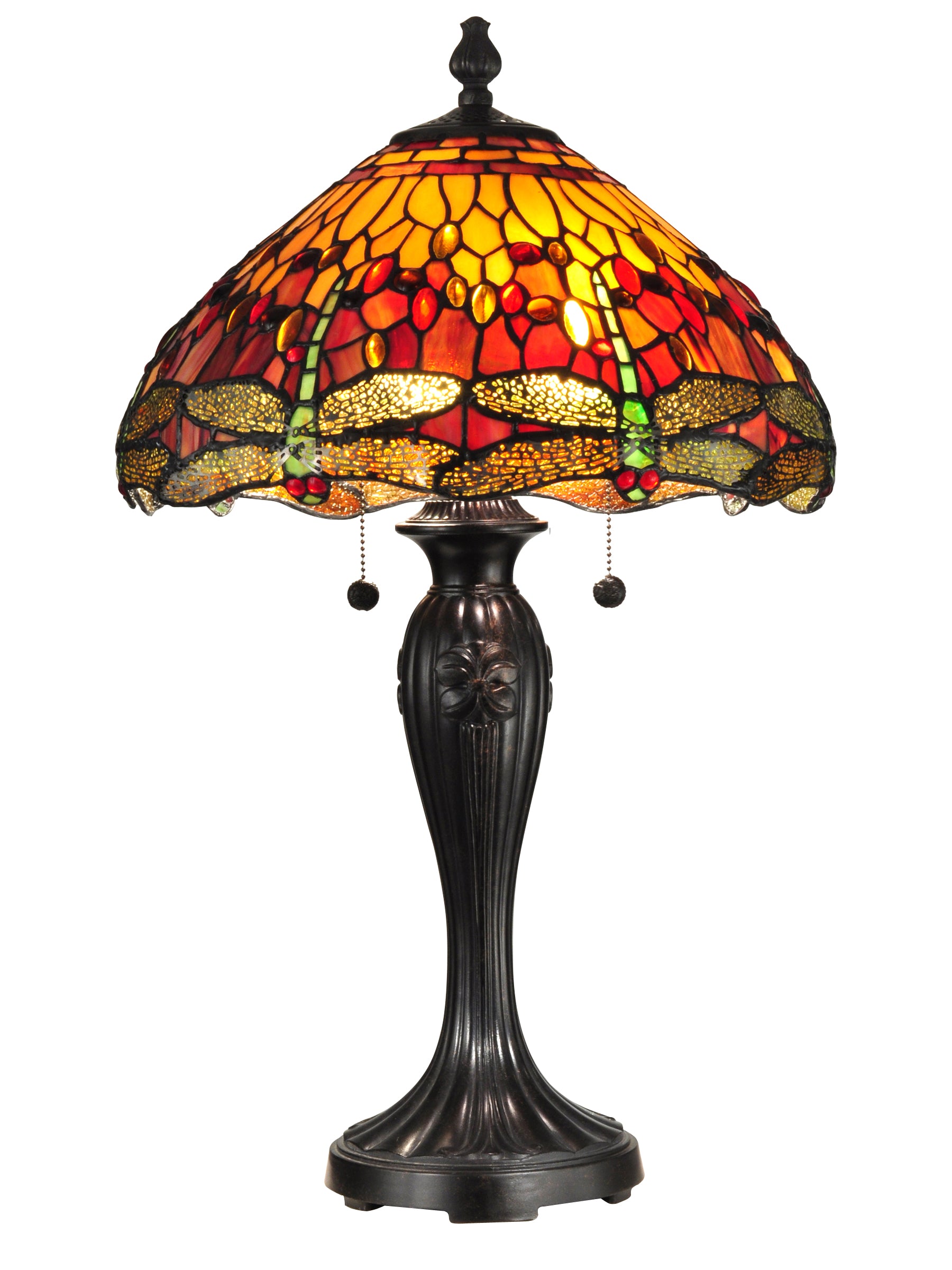 Dale Tiffany Reves Dragonfly Table Lamp