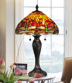 Dale Tiffany Reves Dragonfly Table Lamp