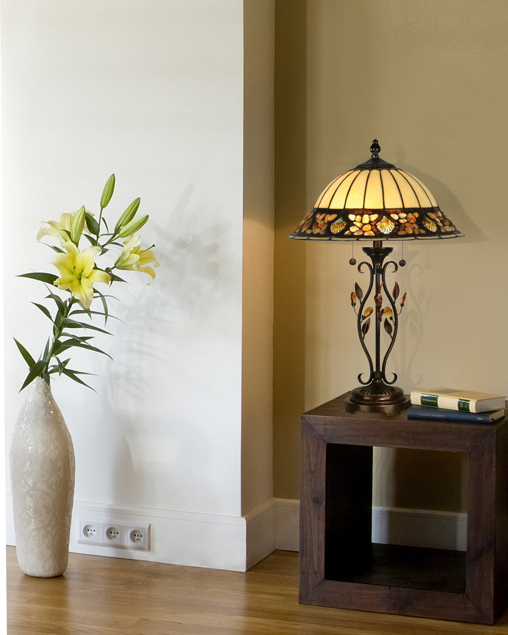 Dale Tiffany Pebblestone Table Lamp