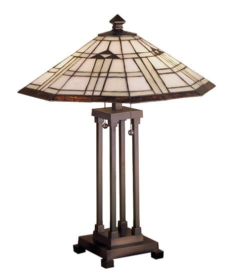Meyda Tiffany Arrowhead Mission Table Lamp