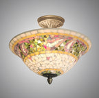 Dale Tiffany Bradshaw Mosaic Flush Mount