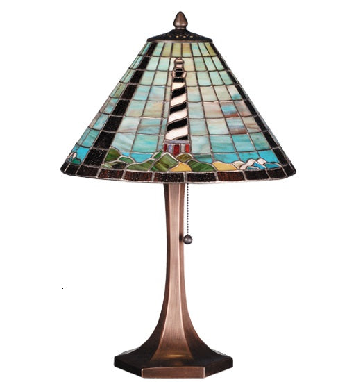 Meyda Tiffany Cape Hatteras Lighthouse Table Lamp