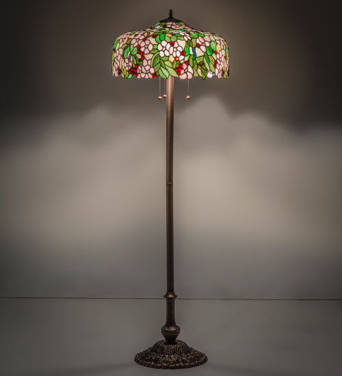 Meyda Tiffany Cherry Blossom Floor Lamp