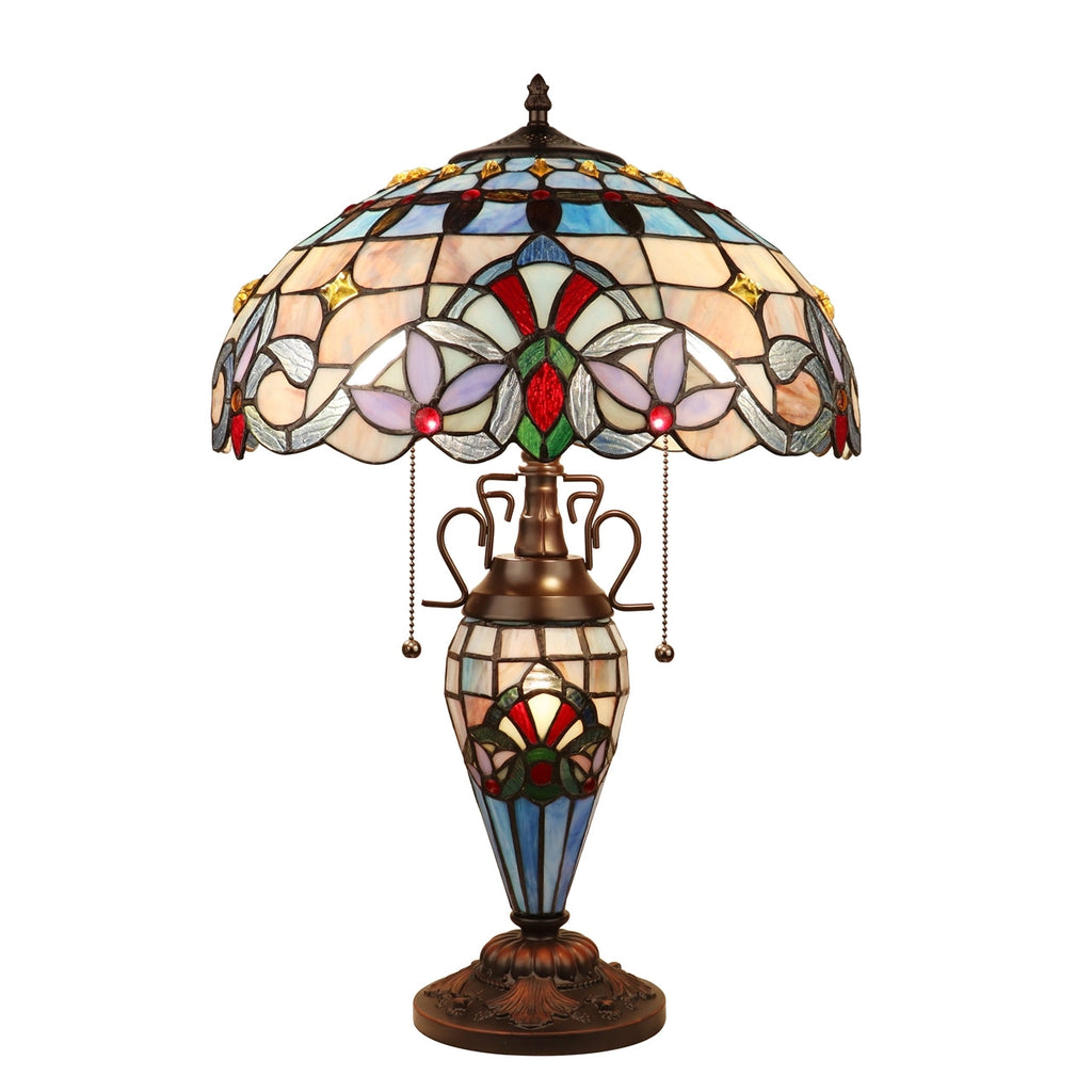 Chloe Grenville Double Lit Table Lamp