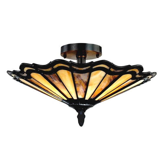 Chloe Heidi Semi-Flush Ceiling Light