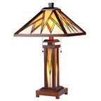 Chloe Lamorak Double Lit Table Lamp