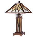 Chloe Lamorak Double Lit Table Lamp
