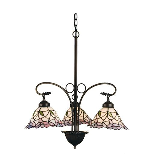 Meyda Tiffany Daffodil Bell 3-Lt Chandelier