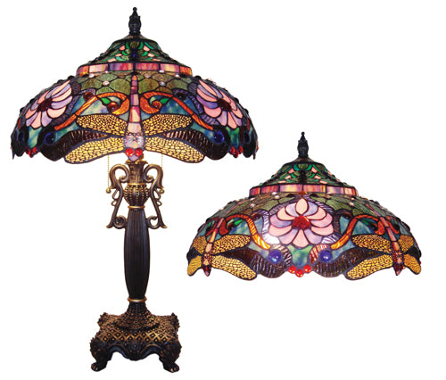 Chloe Decorative Dragonfly Table Lamp