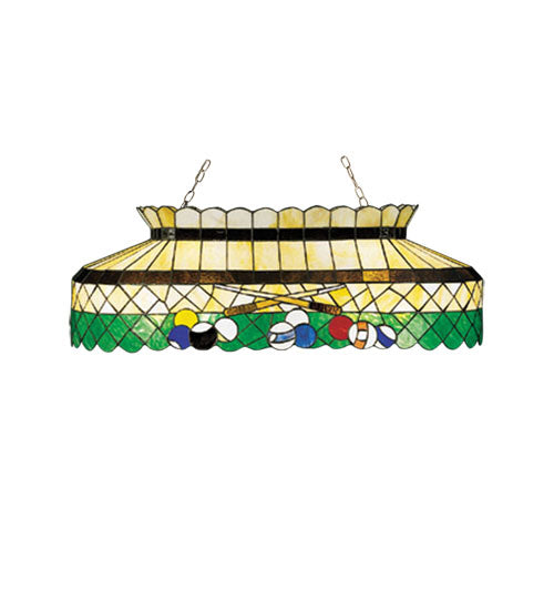 Meyda Tiffany Green 40" Billiards Lamp