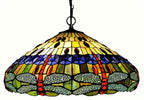 Dragonflies: Chloe Hanging Dragonfly Pendant Lamp