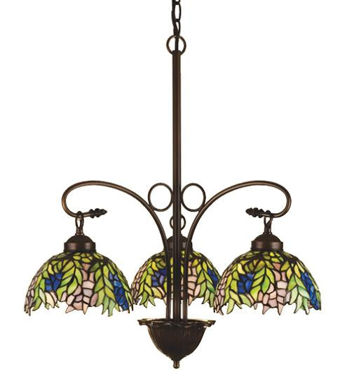 Meyda Tiffany Honey Locust 3-Lt Chandelier