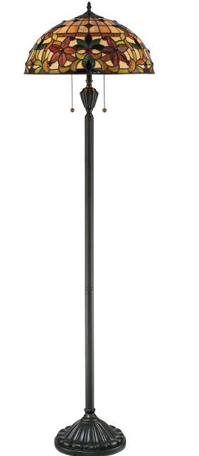 Quoizel Kami Flowered Floor Lamp