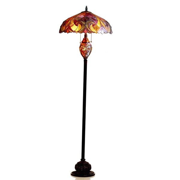 Chloe Liaison Red Floor Lamp